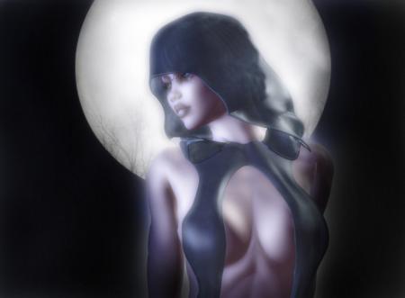 par le pouvoir de la lune