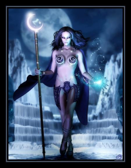 la pretresse de la lune blanche